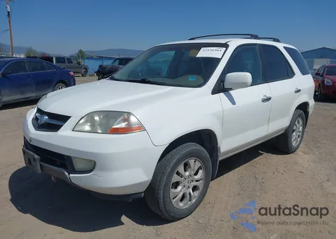 2003 Acura Mdx z USA, uszkodzony, nr VIN 2HNYD18643H552388
